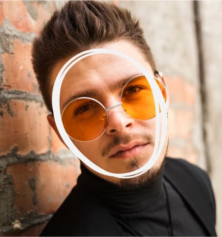 Rostro forma Ovalada - referencia 2